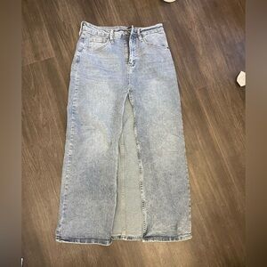 Women's Long Denim Skirt